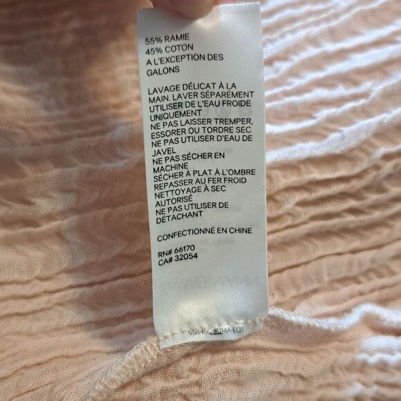 Zimmermann Bayou Elegant Shirred Crinckled Office Siren Chic Cream Skirt Size 1 - Picture 6 of 15